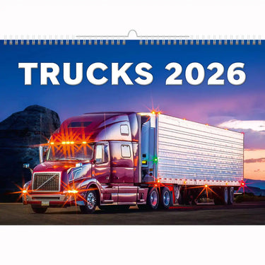 Trucks and Lorries Calendar A3+ 2026+